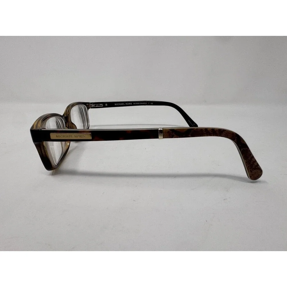 Michael Kors MK8006 Medellin Eyeglass Frames Only 52-16-140 Brown Havana 3010